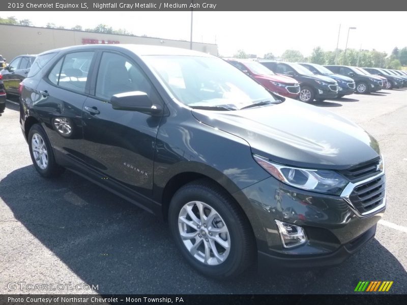 Nightfall Gray Metallic / Medium Ash Gray 2019 Chevrolet Equinox LS