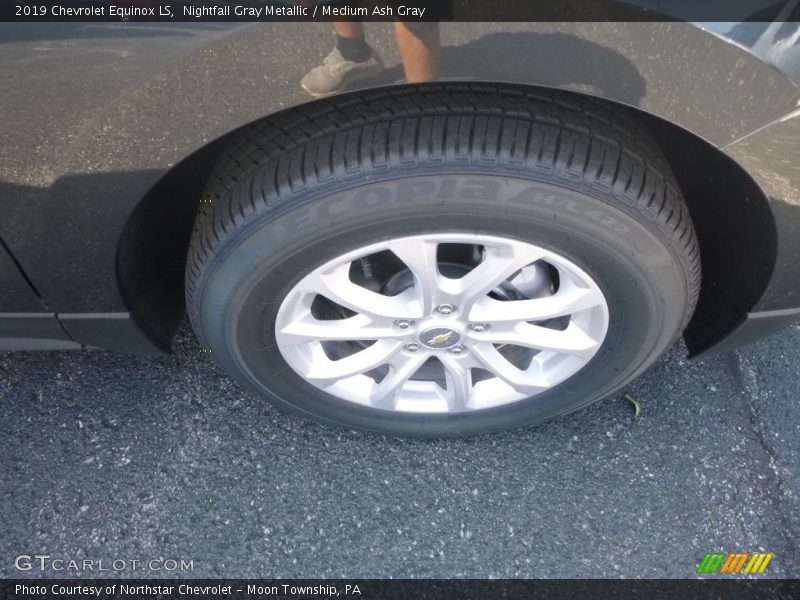 Nightfall Gray Metallic / Medium Ash Gray 2019 Chevrolet Equinox LS