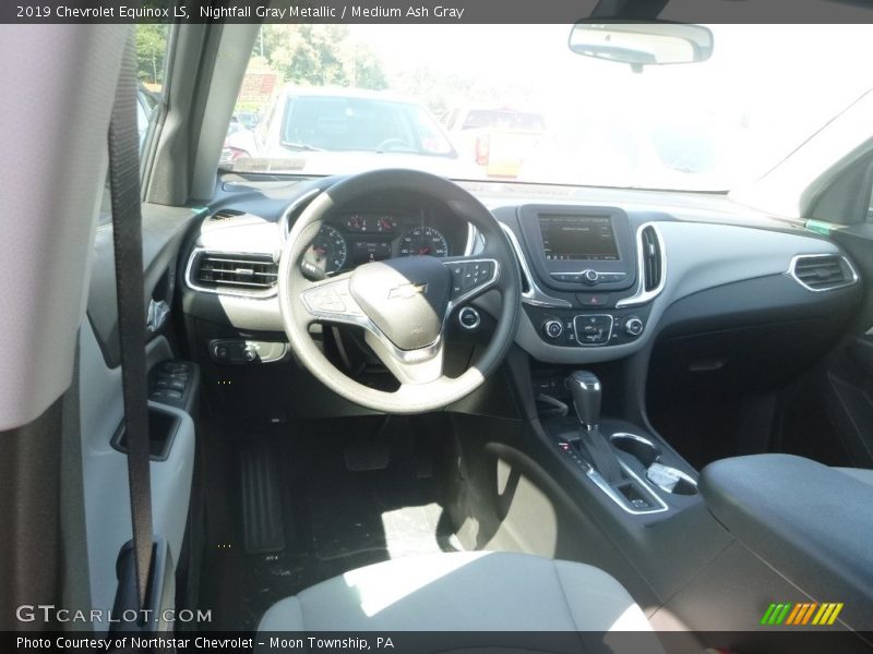 Nightfall Gray Metallic / Medium Ash Gray 2019 Chevrolet Equinox LS