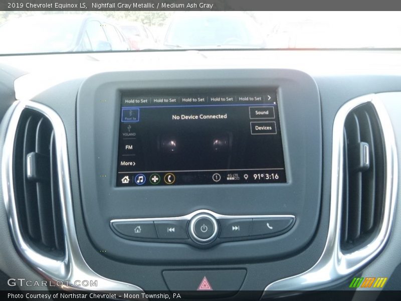 Nightfall Gray Metallic / Medium Ash Gray 2019 Chevrolet Equinox LS