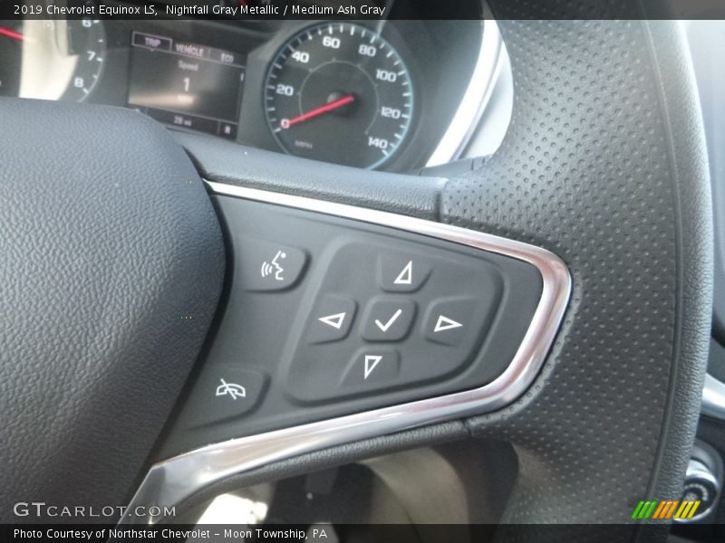 Nightfall Gray Metallic / Medium Ash Gray 2019 Chevrolet Equinox LS