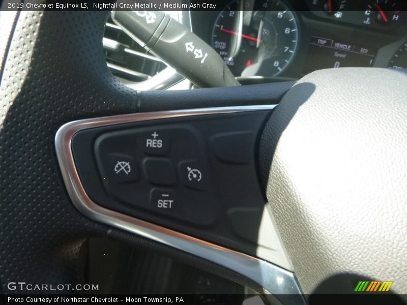 Nightfall Gray Metallic / Medium Ash Gray 2019 Chevrolet Equinox LS