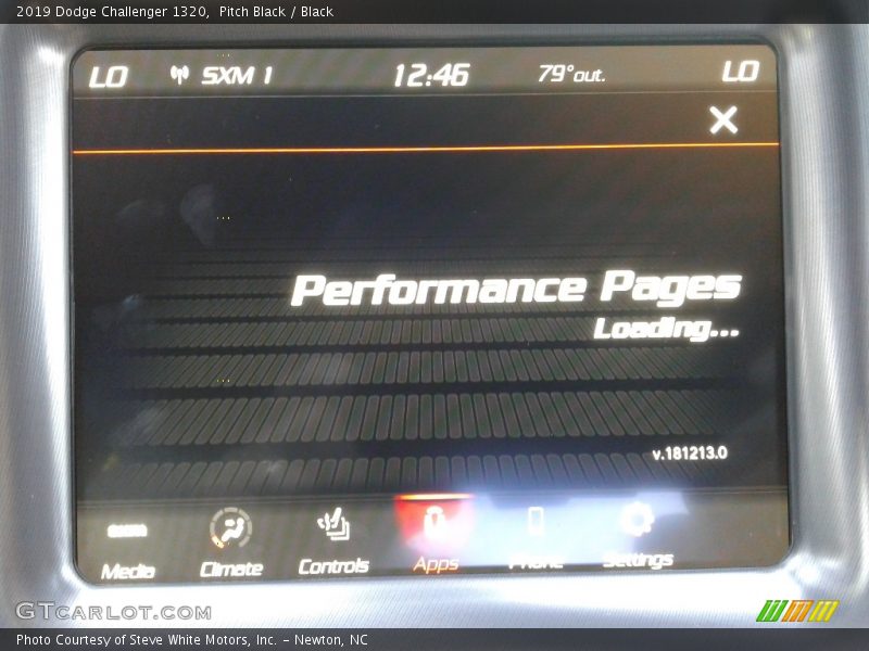 Pitch Black / Black 2019 Dodge Challenger 1320