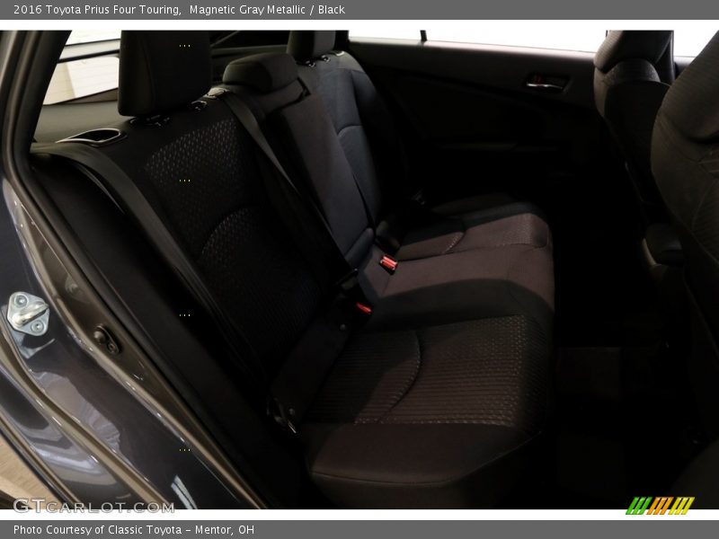 Magnetic Gray Metallic / Black 2016 Toyota Prius Four Touring