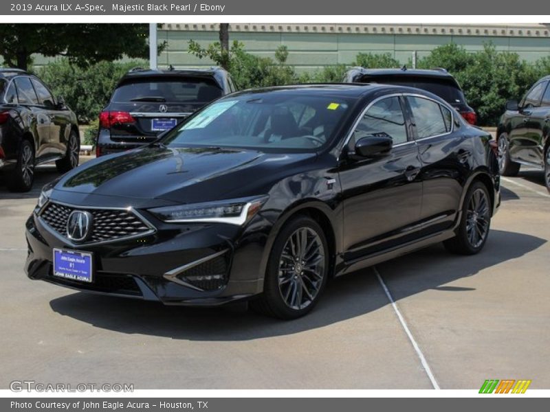 Majestic Black Pearl / Ebony 2019 Acura ILX A-Spec
