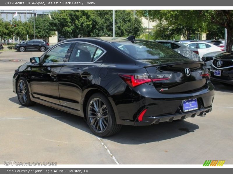 Majestic Black Pearl / Ebony 2019 Acura ILX A-Spec