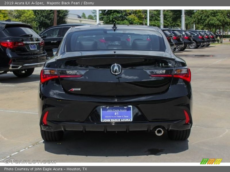 Majestic Black Pearl / Ebony 2019 Acura ILX A-Spec