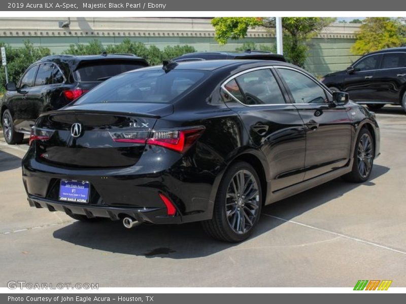 Majestic Black Pearl / Ebony 2019 Acura ILX A-Spec
