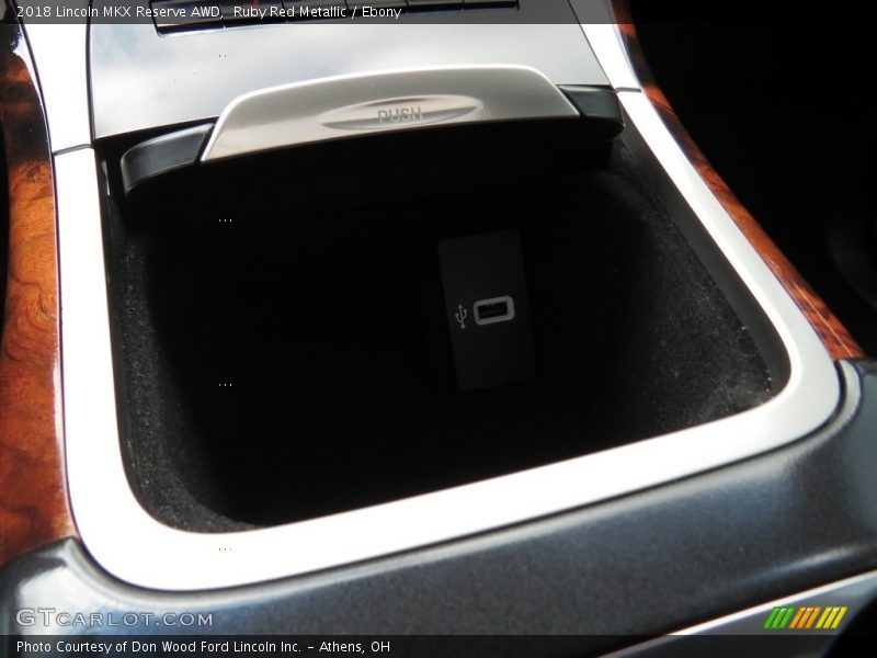 Ruby Red Metallic / Ebony 2018 Lincoln MKX Reserve AWD