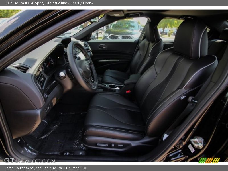 Majestic Black Pearl / Ebony 2019 Acura ILX A-Spec