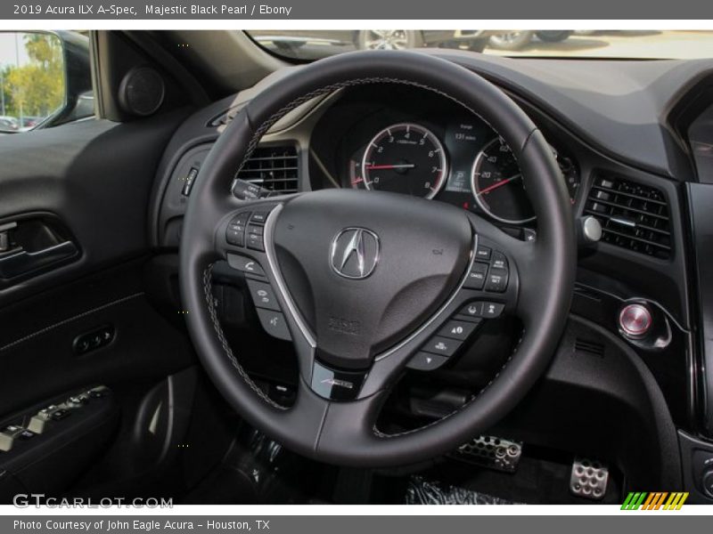 Majestic Black Pearl / Ebony 2019 Acura ILX A-Spec