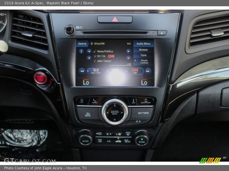 Majestic Black Pearl / Ebony 2019 Acura ILX A-Spec