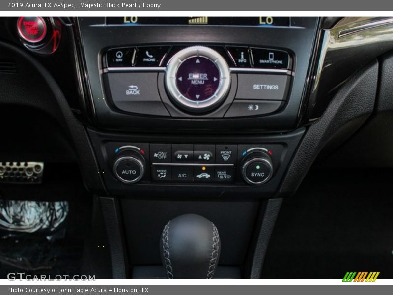 Majestic Black Pearl / Ebony 2019 Acura ILX A-Spec