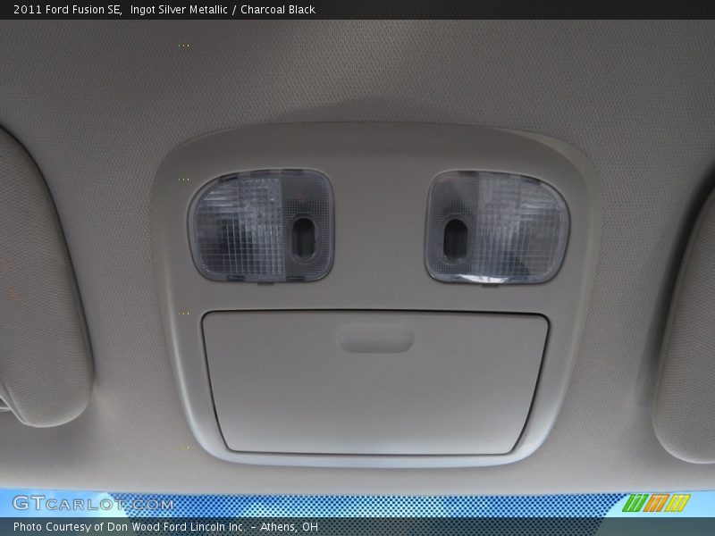 Ingot Silver Metallic / Charcoal Black 2011 Ford Fusion SE