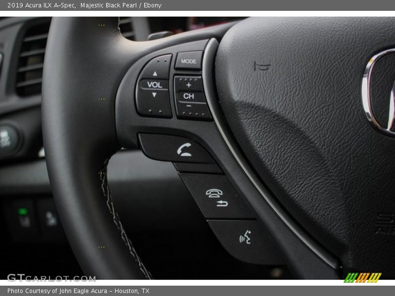 Majestic Black Pearl / Ebony 2019 Acura ILX A-Spec
