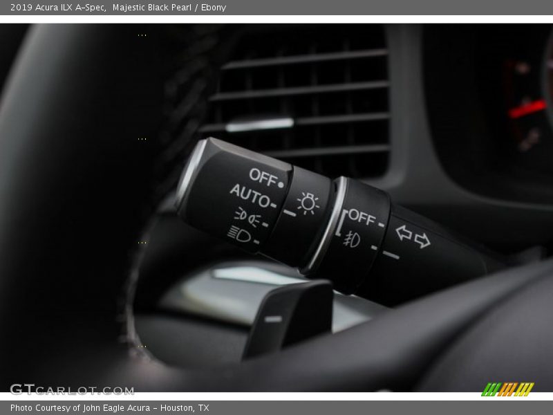 Majestic Black Pearl / Ebony 2019 Acura ILX A-Spec
