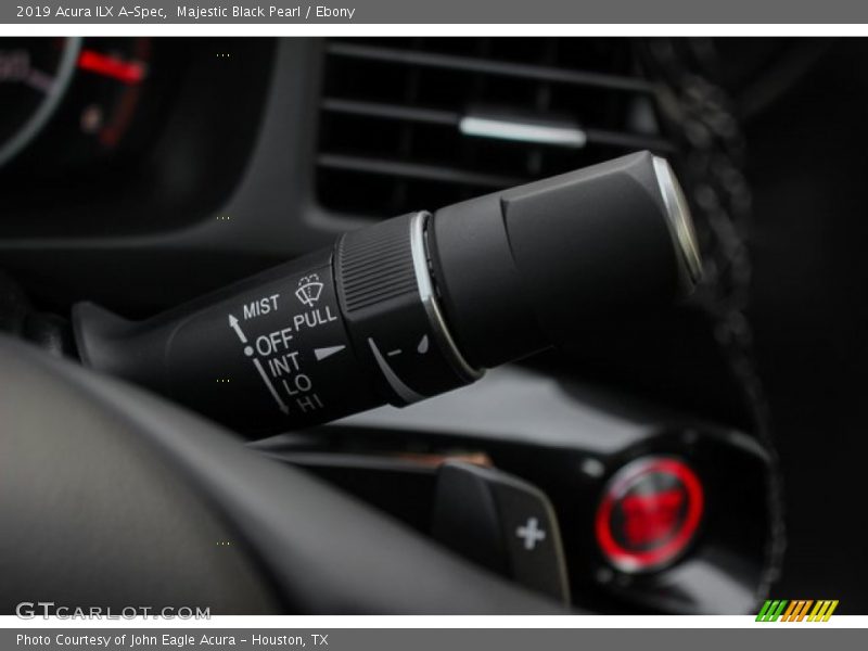Majestic Black Pearl / Ebony 2019 Acura ILX A-Spec