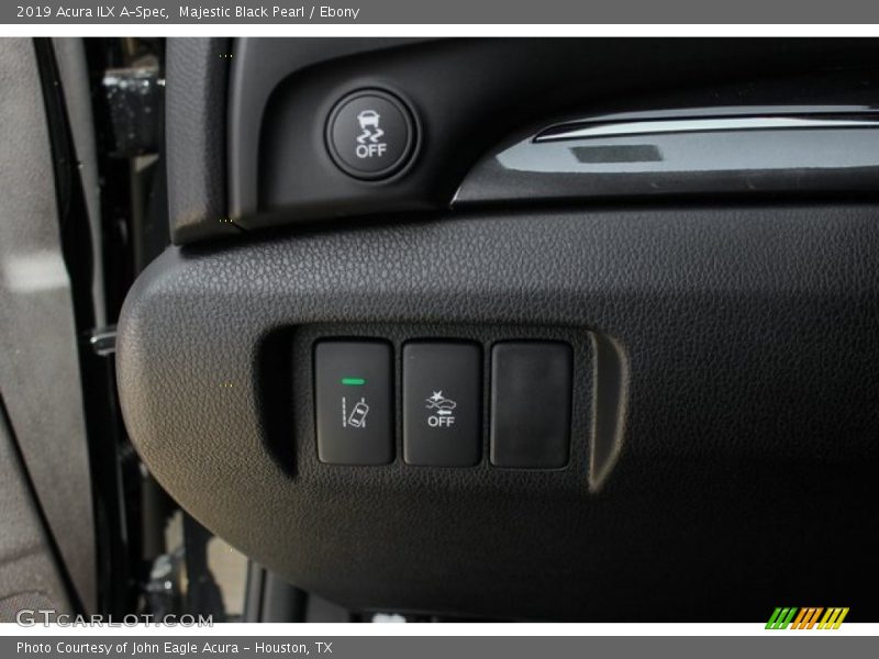 Majestic Black Pearl / Ebony 2019 Acura ILX A-Spec