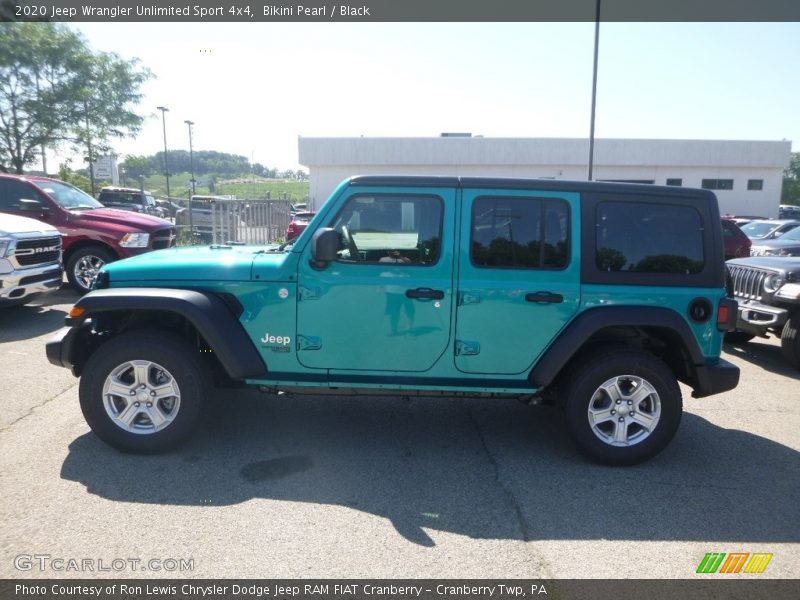 Bikini Pearl / Black 2020 Jeep Wrangler Unlimited Sport 4x4