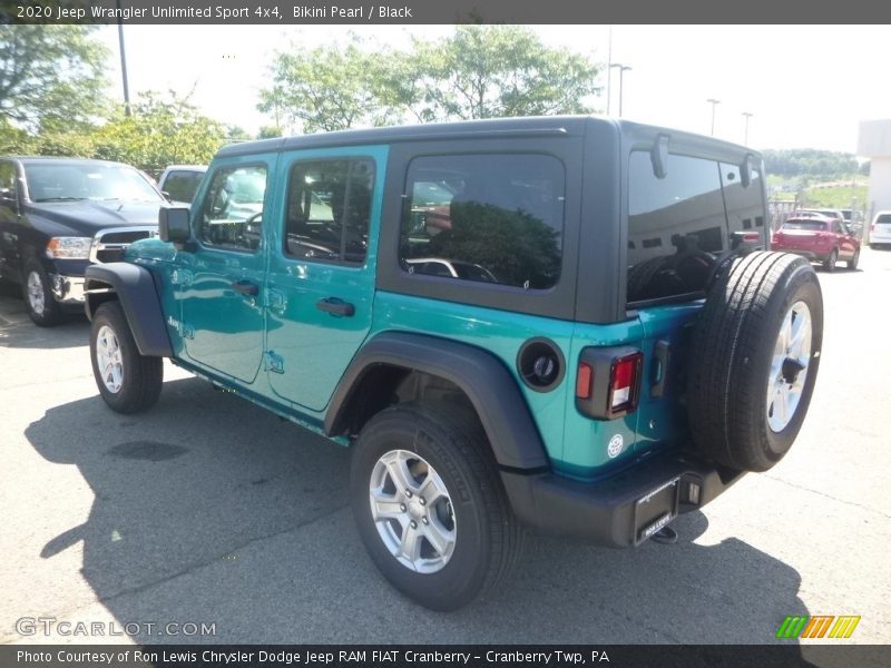 Bikini Pearl / Black 2020 Jeep Wrangler Unlimited Sport 4x4