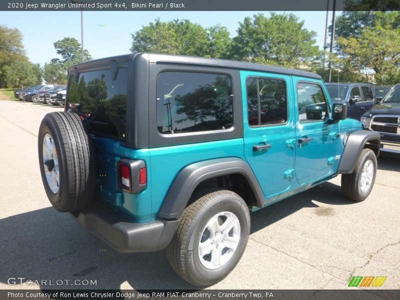 Bikini Pearl / Black 2020 Jeep Wrangler Unlimited Sport 4x4
