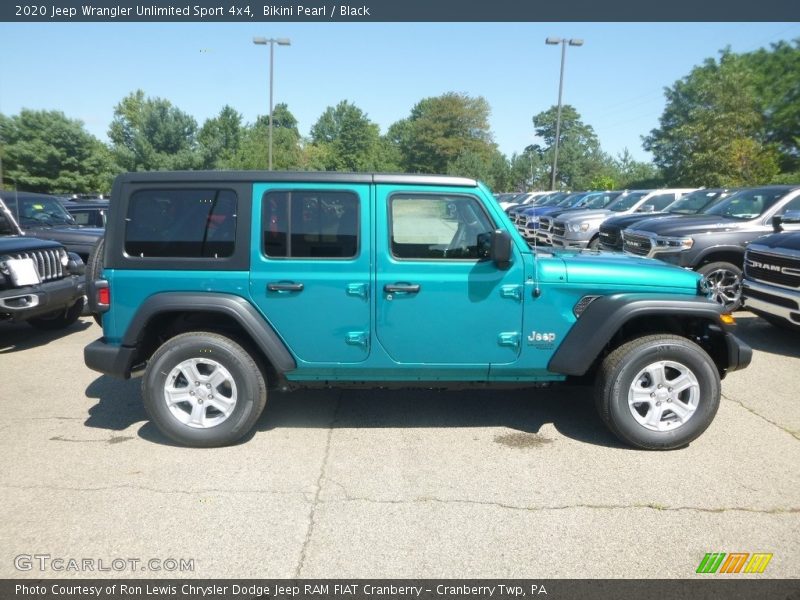 Bikini Pearl / Black 2020 Jeep Wrangler Unlimited Sport 4x4