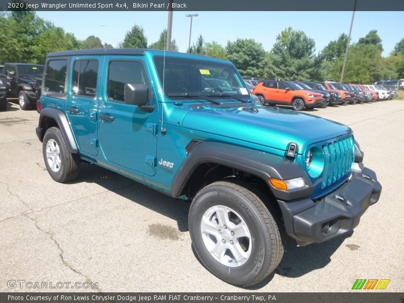 Bikini Pearl / Black 2020 Jeep Wrangler Unlimited Sport 4x4