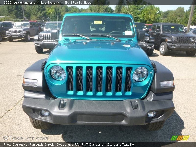 Bikini Pearl / Black 2020 Jeep Wrangler Unlimited Sport 4x4
