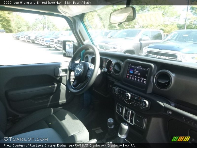 Bikini Pearl / Black 2020 Jeep Wrangler Unlimited Sport 4x4
