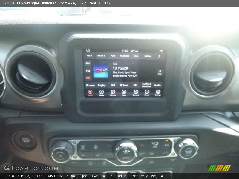 Bikini Pearl / Black 2020 Jeep Wrangler Unlimited Sport 4x4