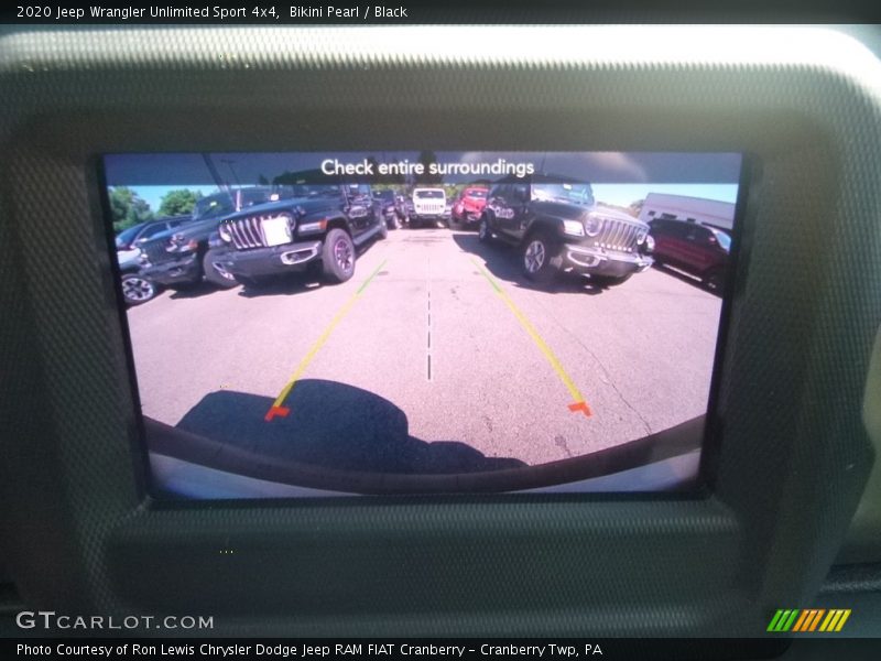 Bikini Pearl / Black 2020 Jeep Wrangler Unlimited Sport 4x4