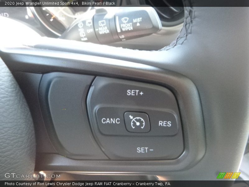 Bikini Pearl / Black 2020 Jeep Wrangler Unlimited Sport 4x4