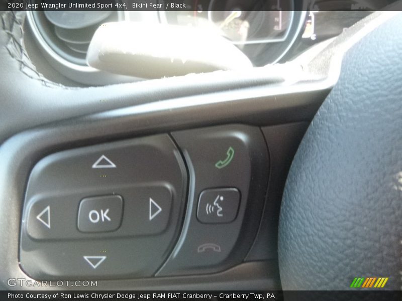 Bikini Pearl / Black 2020 Jeep Wrangler Unlimited Sport 4x4