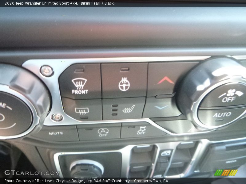 Bikini Pearl / Black 2020 Jeep Wrangler Unlimited Sport 4x4