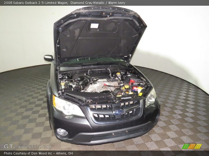 Diamond Gray Metallic / Warm Ivory 2008 Subaru Outback 2.5i Limited Wagon