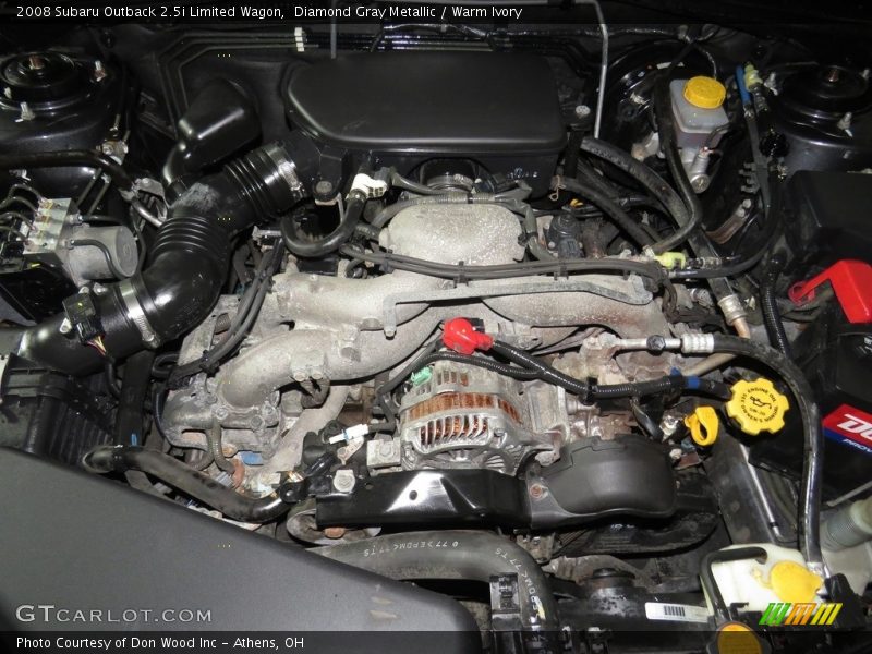 Diamond Gray Metallic / Warm Ivory 2008 Subaru Outback 2.5i Limited Wagon