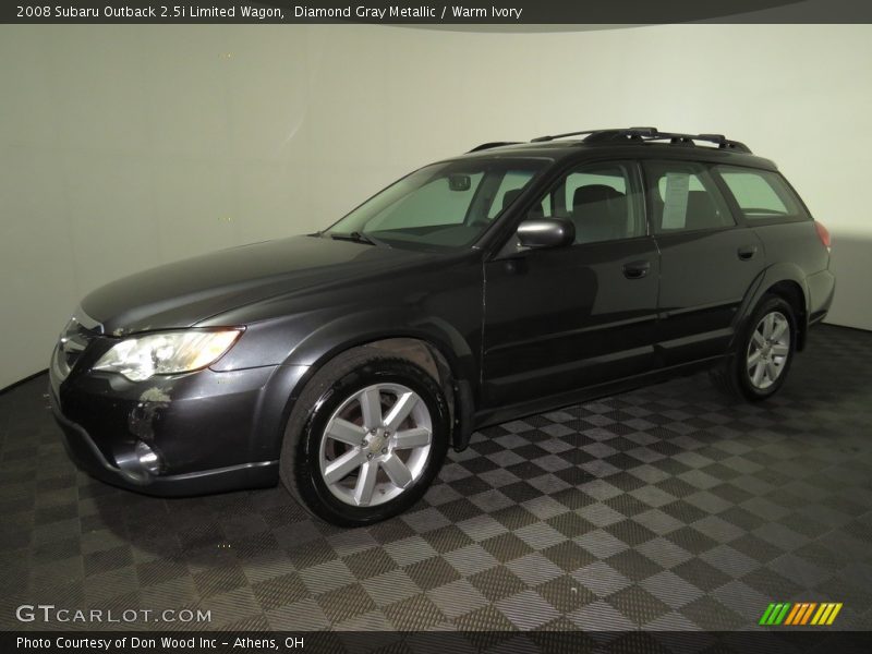 Diamond Gray Metallic / Warm Ivory 2008 Subaru Outback 2.5i Limited Wagon