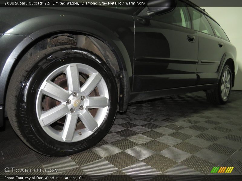 Diamond Gray Metallic / Warm Ivory 2008 Subaru Outback 2.5i Limited Wagon