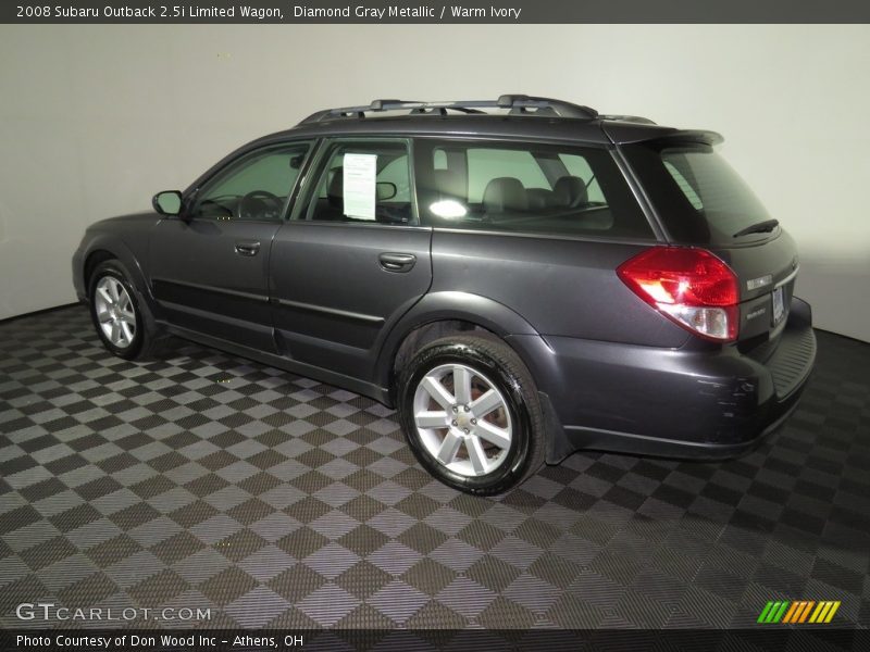 Diamond Gray Metallic / Warm Ivory 2008 Subaru Outback 2.5i Limited Wagon