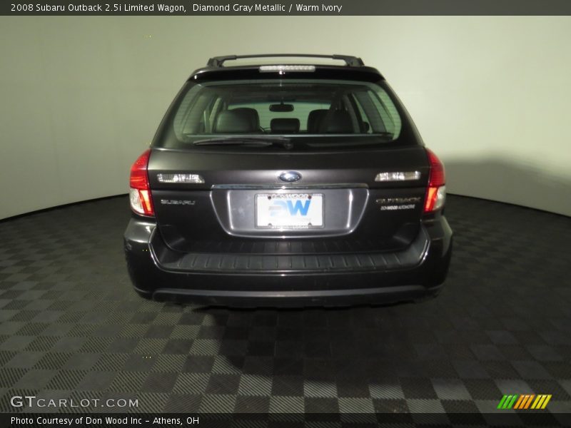 Diamond Gray Metallic / Warm Ivory 2008 Subaru Outback 2.5i Limited Wagon