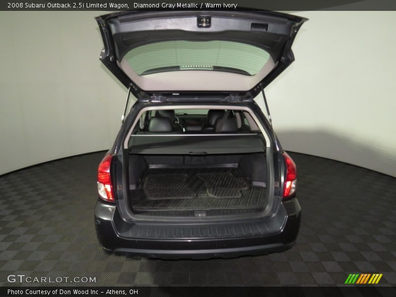 Diamond Gray Metallic / Warm Ivory 2008 Subaru Outback 2.5i Limited Wagon
