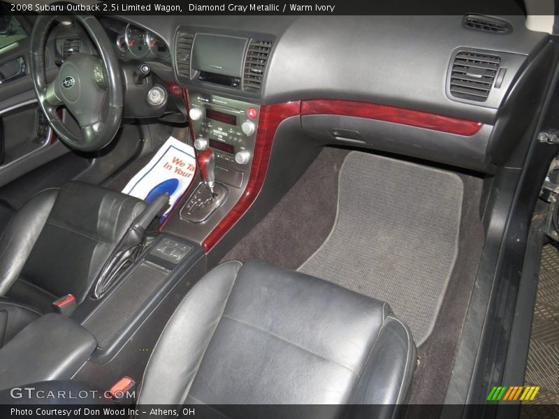 Diamond Gray Metallic / Warm Ivory 2008 Subaru Outback 2.5i Limited Wagon