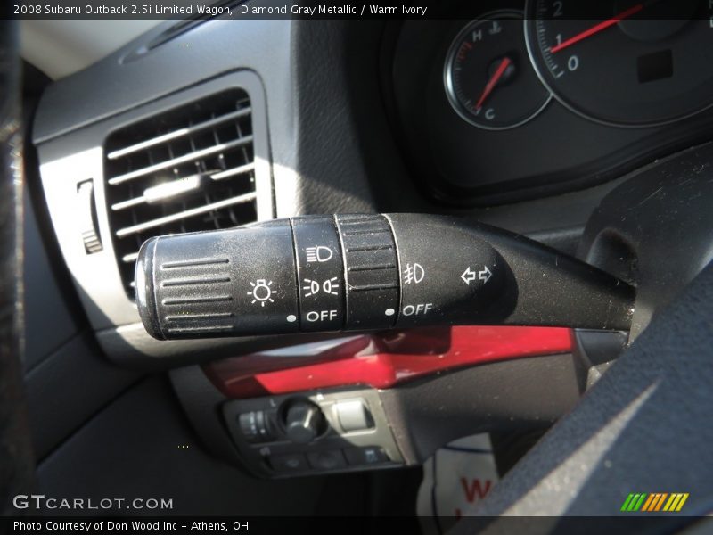 Diamond Gray Metallic / Warm Ivory 2008 Subaru Outback 2.5i Limited Wagon