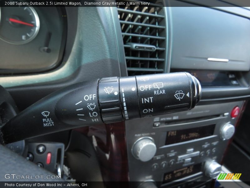 Diamond Gray Metallic / Warm Ivory 2008 Subaru Outback 2.5i Limited Wagon