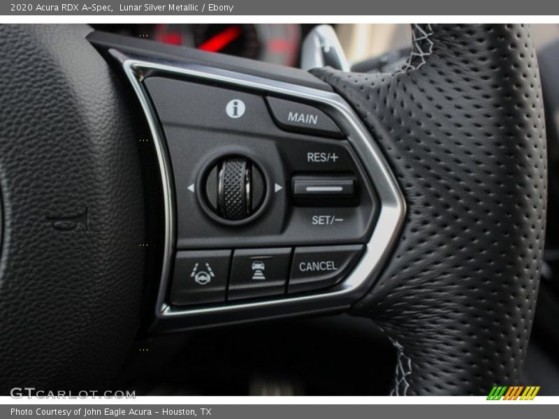 Lunar Silver Metallic / Ebony 2020 Acura RDX A-Spec