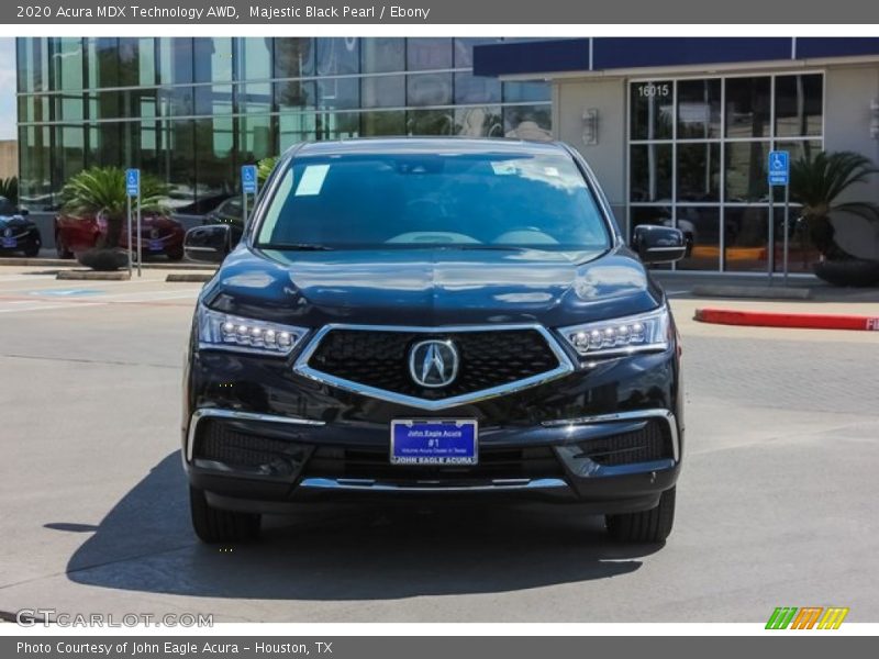 Majestic Black Pearl / Ebony 2020 Acura MDX Technology AWD