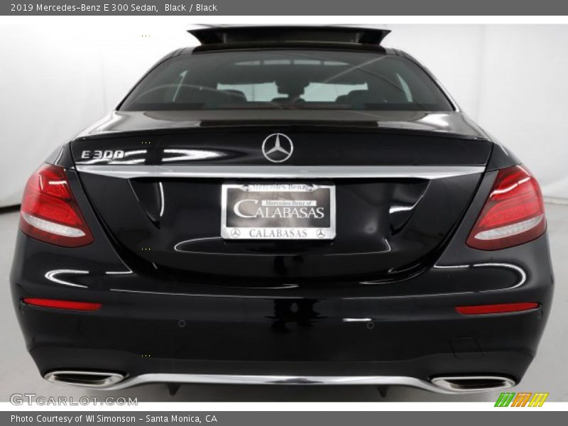 Black / Black 2019 Mercedes-Benz E 300 Sedan