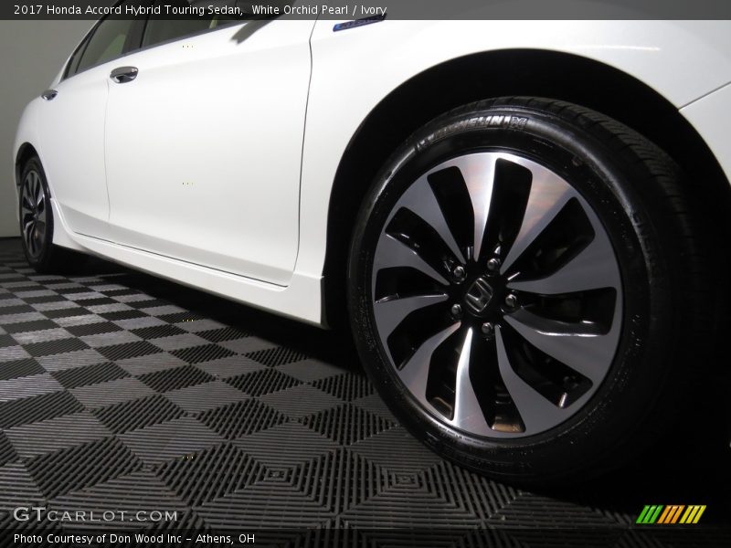 White Orchid Pearl / Ivory 2017 Honda Accord Hybrid Touring Sedan