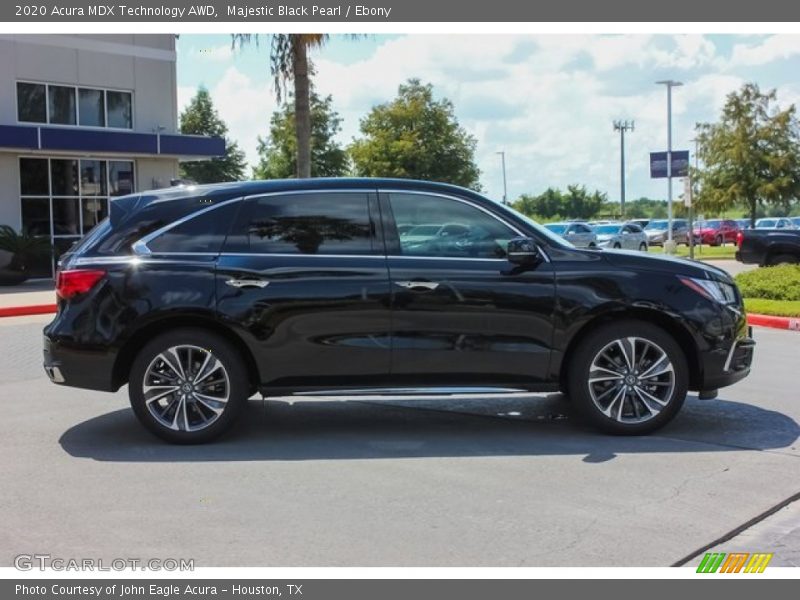Majestic Black Pearl / Ebony 2020 Acura MDX Technology AWD