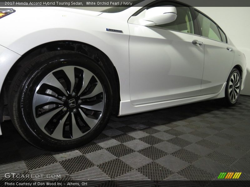White Orchid Pearl / Ivory 2017 Honda Accord Hybrid Touring Sedan
